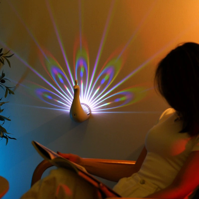 Trendix™ | Rechargeable Peacock Projection Lamp