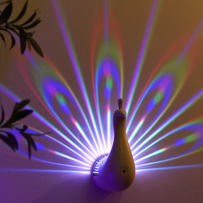 Trendix™ | Rechargeable Peacock Projection Lamp