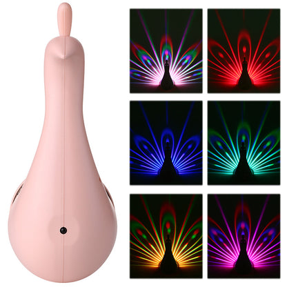 Trendix™ | Rechargeable Peacock Projection Lamp