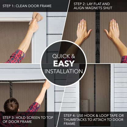 Trendix™ | Magic Mesh Magnetic Screen Door