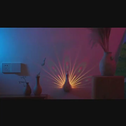 Trendix™ | Rechargeable Peacock Projection Lamp